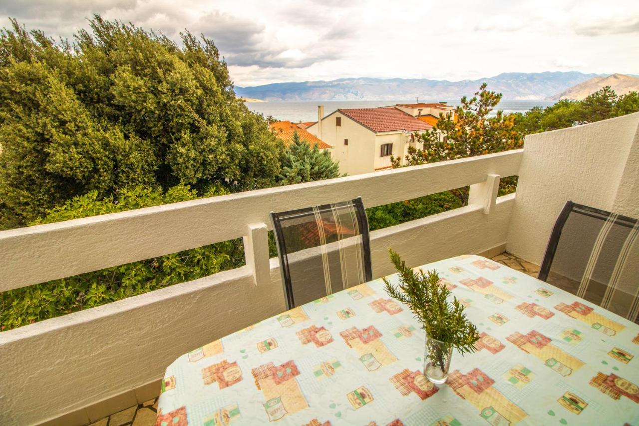 Renata Apartment With A View Baška Dış mekan fotoğraf
