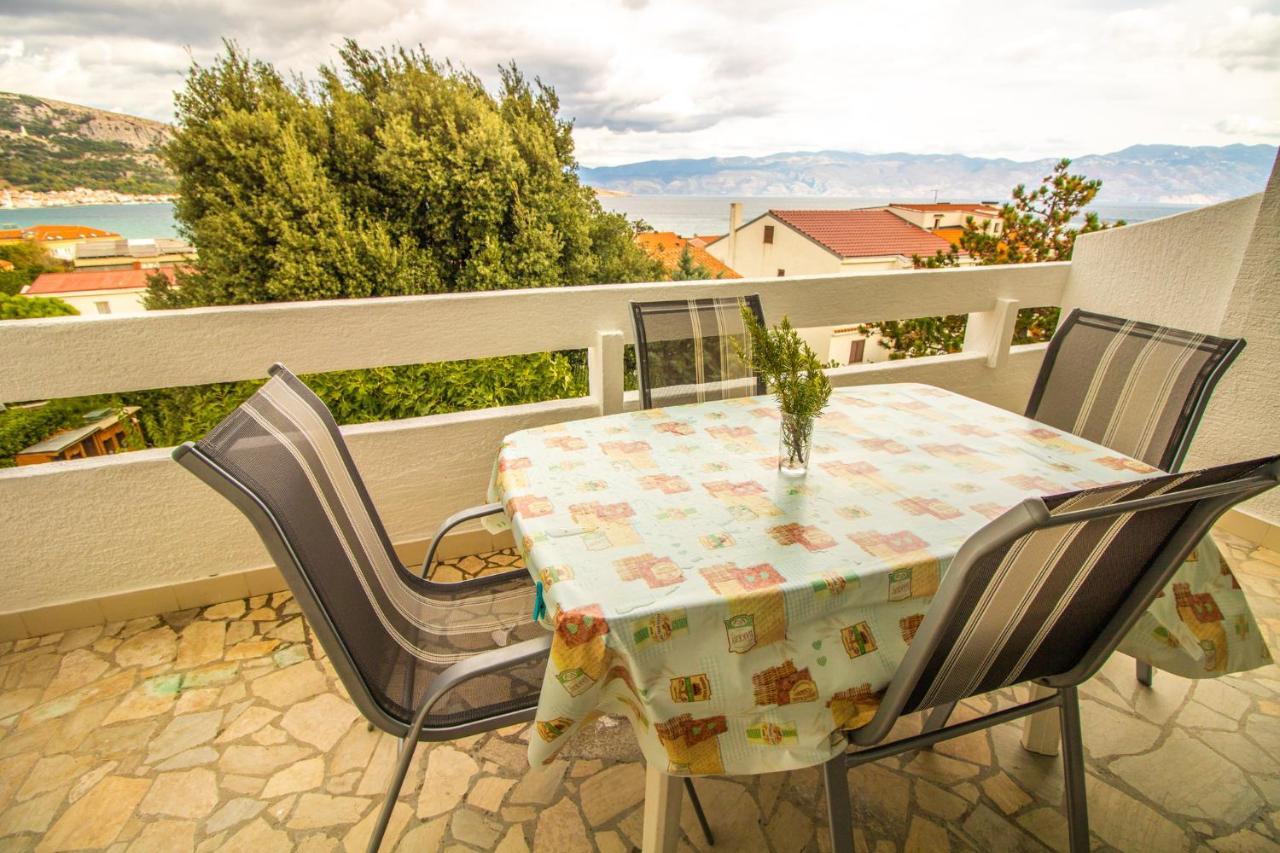 Renata Apartment With A View Baška Dış mekan fotoğraf